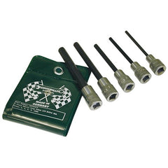 Stahlwille - 5pc Long Hex (Inhex) Socket Set (Value Pack) - Series 2049 | SWVP2049/5