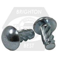 Brighton Best - #0x3/16" - METALLIC DRIVE SCREWS TYPE U ROUND HEAD ZINC CR+3 | 709053