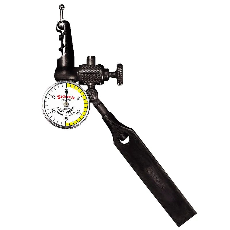 Starrett - Dial Indicator w/Univ. Shank Body Clamp Long/Short Arm | 711FSAZ