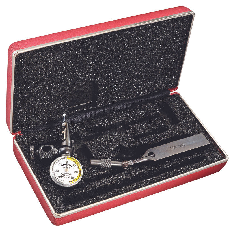 Starrett - Dial Indicator w/Univ. Shank Body Clamp Long/Short Arm | 711MFSAZ