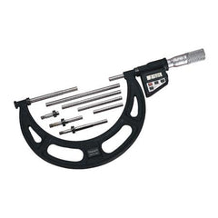 Starrett - Elec. Dig. Mic w/Output 9-12in  .0001in Res. Case | 714CFLZ