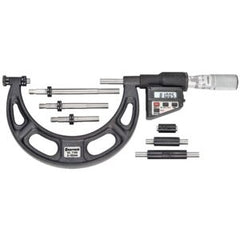 Starrett - Elec. Dig. Mic w/Output 0-100mm .00005in Res. Case | 714MEAAFLZ