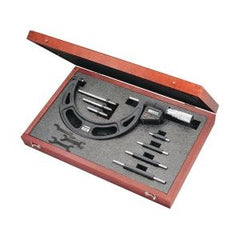 Starrett - Elec. Dig. Mic w/Output 50-150mm 0.001mm Res. Case | 714MEAFLZ