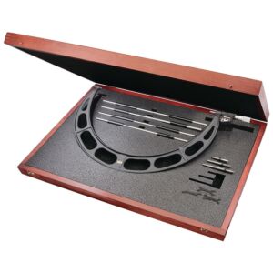 Starrett - Elec. Dig. Mic w/Output 400-500mm 0.001mm Res. Case | 714MEEFLZ