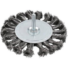 Dymaxion - 75mm x 6mm Wire Wheel Twist Knot Shaft | RBGZ75G
