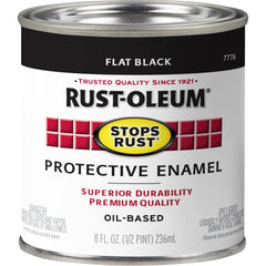 Rust-Oleum  - Stops Rust Flat Black - Quart 946ml | 7776502