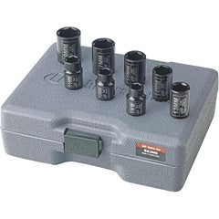 Ingersoll Rand - 3/8" Drive Metric Deep Impact Socket Set - 7 Piece - 9mm - 19mm | SK3M8L