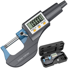 Precision Specialty Tools - Micrometer Depth Digital 150mm/6" Reading 0.001mm 0.00005" | MICDE150