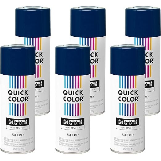 Rust-Oleum - Quick Colour Gloss Blue Spray 283G