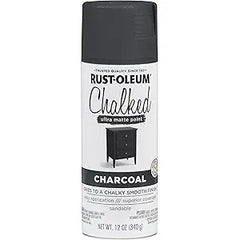 Rust-Oleum - Chalked Paint Charcoal - Spray 340g