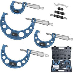 Precision Specialty Tools - Micrometer Outside 12 Pc Set 0 - 12" x 0.001 Graduation | MIC0-12