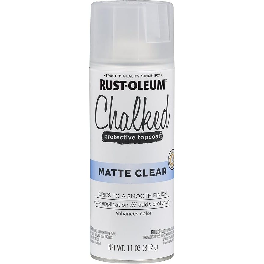 Rust-Oleum - Chalked Paint Clear Top Coat - Spray 340g