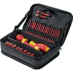 Wiha - Tool Set Slimvario® Electric Mixed, 32 pcs.  Incl. Multifunctional Bag | WH-43465