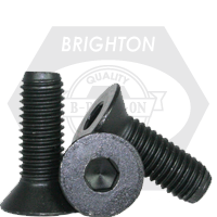 Brighton Best - #0-80x1" (PT) - IMPERIAL 12.9 COUNTERSUNK SOCKET CAP SCREW THERMAL BLACK OXIDE UNF | 721019