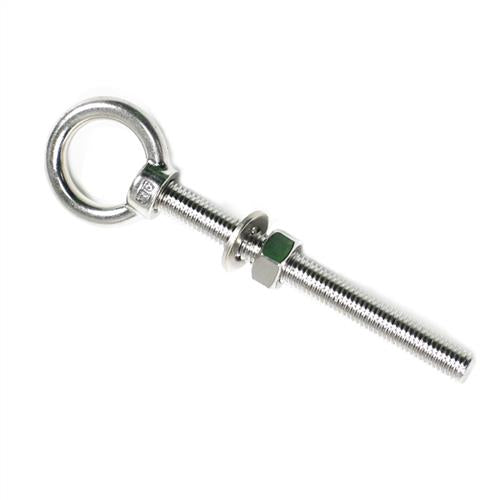 Austlift - S/S Long EyeBolt c/w Washer/Nut G316 M10x100 | 722010