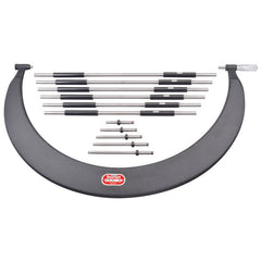 Starrett - Tubular Bow Type Micrometer 18in-24in .001in Grad Case | 724LZ-24