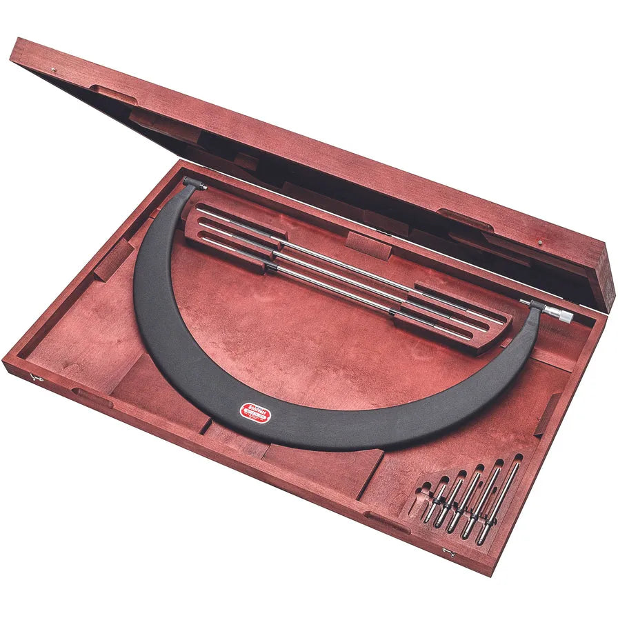 Starrett - Tubular Bow Type Micrometer 24in-30in .001in Grad Case | 724LZ-30
