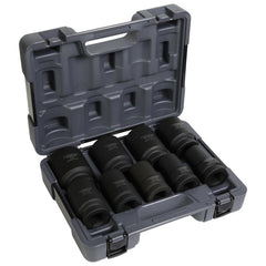 Typhoon Tools - 1" Dr 9 Pc Standard Impact Socket Set Metric 24mm to 50mm | 72612