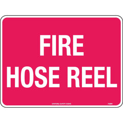 Uniform Safety Signs - 300x225mm - Self Adhesive - Fire Hose Reel | 728MA