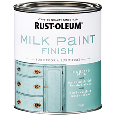 Rust-Oleum - Milk Paint Highl& Blue - Quart 946ml