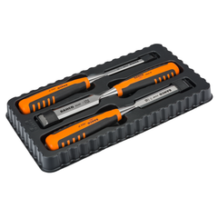 Bahco - Woodworking Chisel with Rubberised Handle Set | 424P-S3-EUR