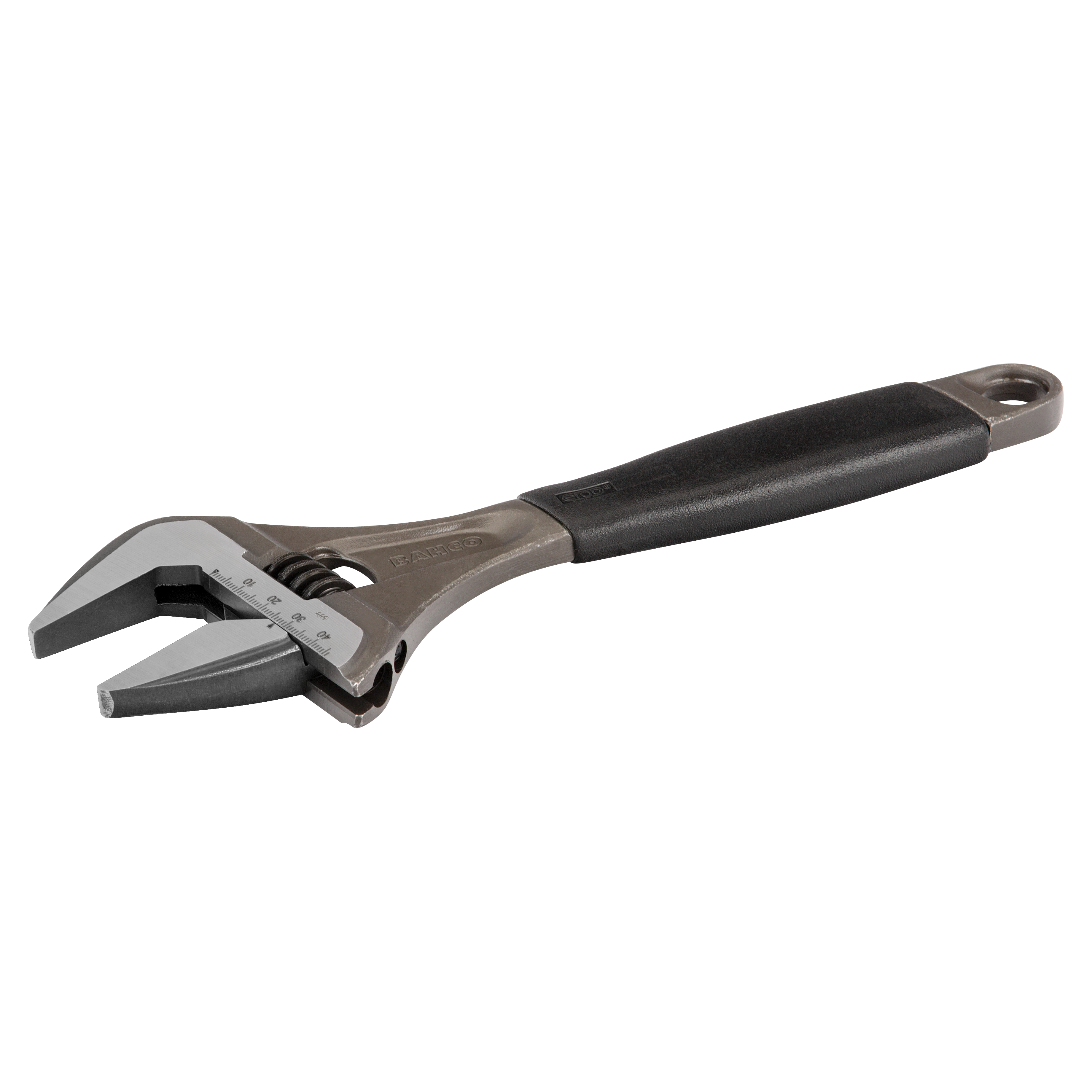 Bahco - Adjustable wrench, 12", 325mm, extra wide jaw opening to 55.6mm, warm handle, phosphated | 9035