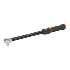 Bahco - 1/2" Square Drive Mechanical Adjustable Window Torque Click Wrench 40 N.M-200 N.M | 74WR-200