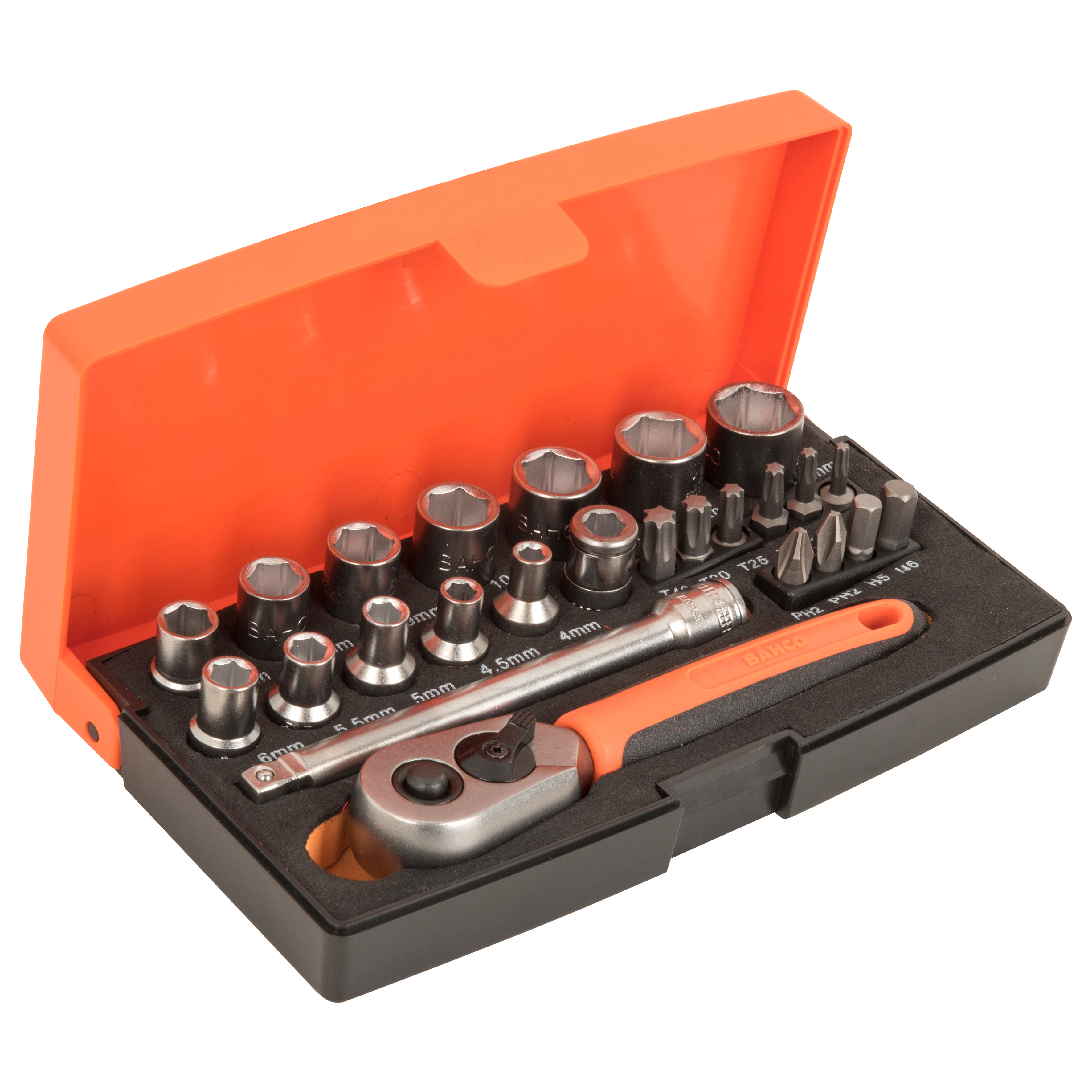 Bahco - Socket Set 1/4" Blister 25 Pc | SBSL25