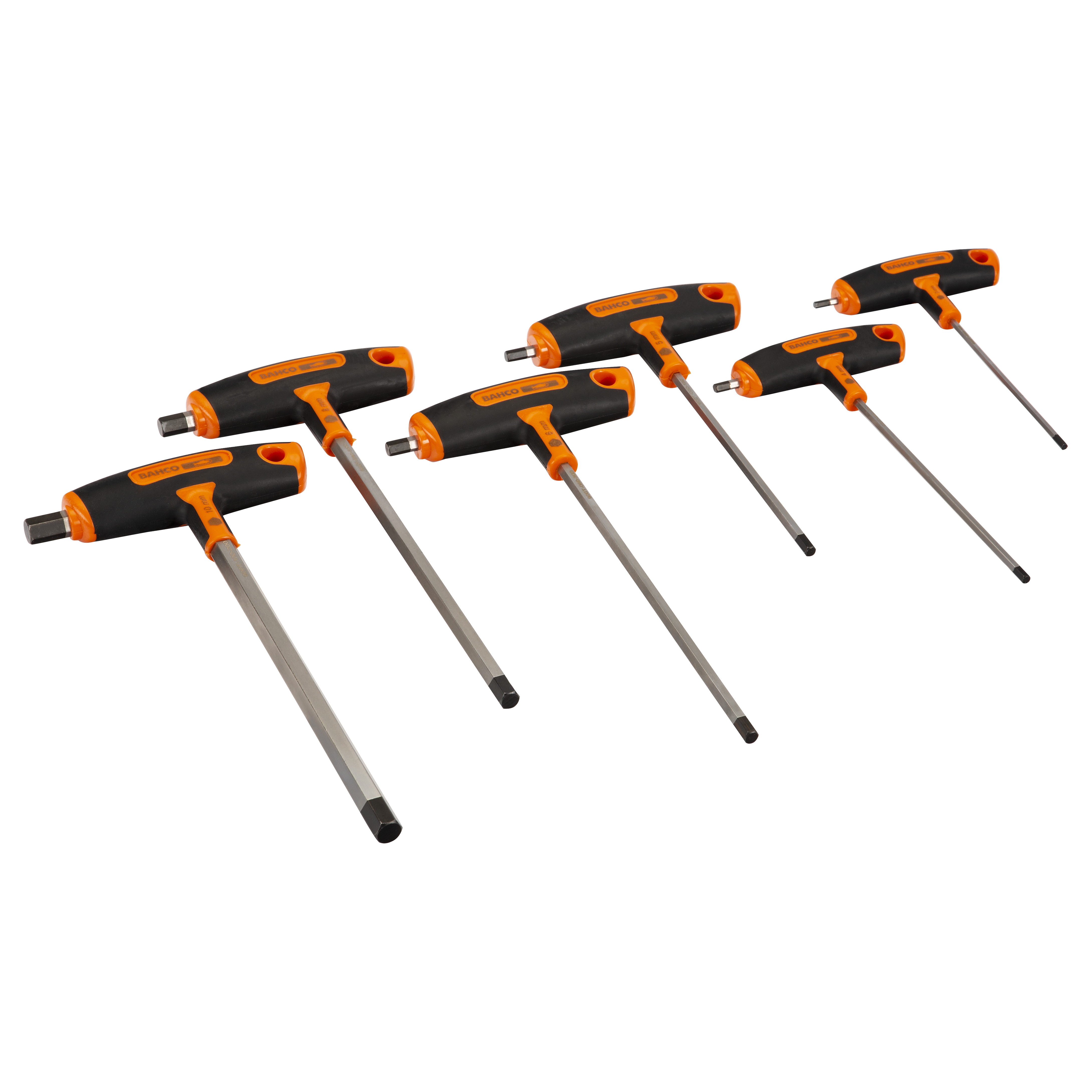 Bahco - 6 piece T-Handle Hex Screwdriver Set | 903T-1