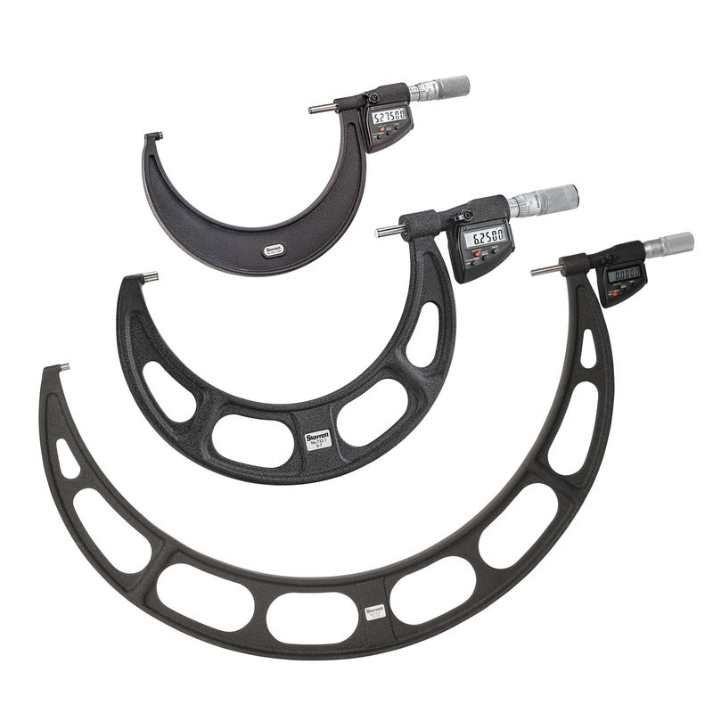 Starrett - Elec. Dig. Mic w/Output 20-21in .0001in Res. Case | 733.1XFLZ-21