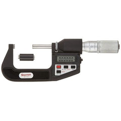 Starrett - Elec. Dig. Mic 0-1in W/standard Letter Of Certification | 733XFL-1