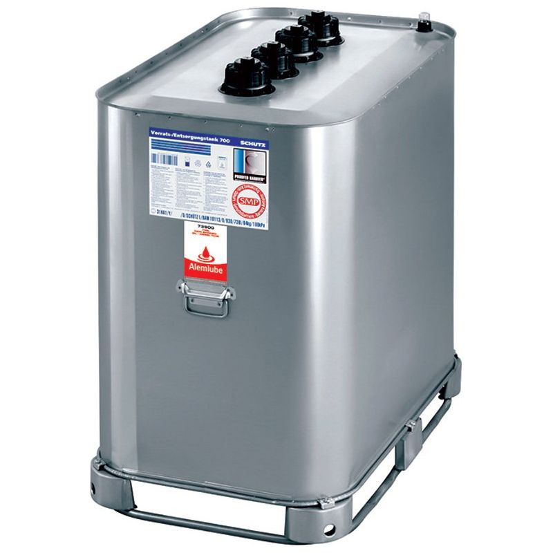 Alemlube - 700L Capacity Twin Skinned Self Bunded Oil Tank | 73900