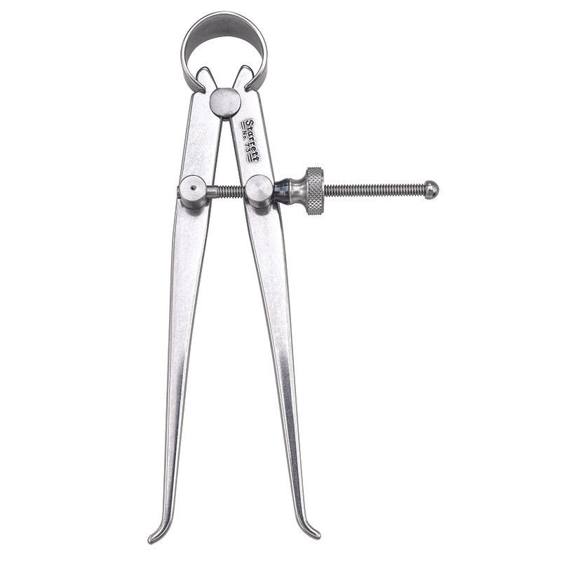 Starrett - Spring-Type Caliper (Inside) 4in (100mm) Solid Nut | 73A-4