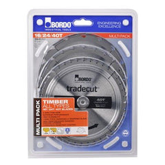 Bordo - 184mm x 16+24+40T Tradecut Blade - 3Pk Clam | 7451-184S1
