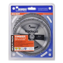 Bordo - 184mm x 24+40T Tradecut Blade - 2Pk Clam | 7451-184S2