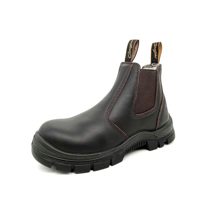 Maxisafe - Strahan Claret Elastic Sided Boot Non-Safety - Size 14