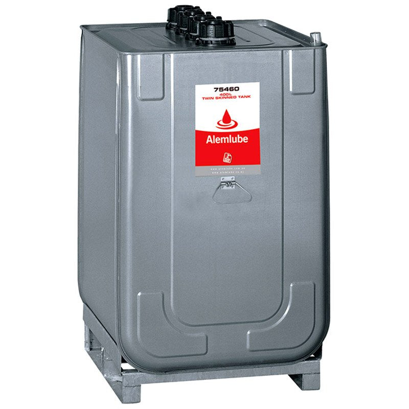 Alemlube - 400L Capacity Twin Skinned Self Bunded Oil Tank | 75460