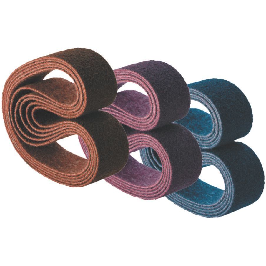 PFERD - Linishing Belt - Surface Conditioning - 100 x 914 SCMM MEDIUM (Maroon) 180 Grit | 75484666 1