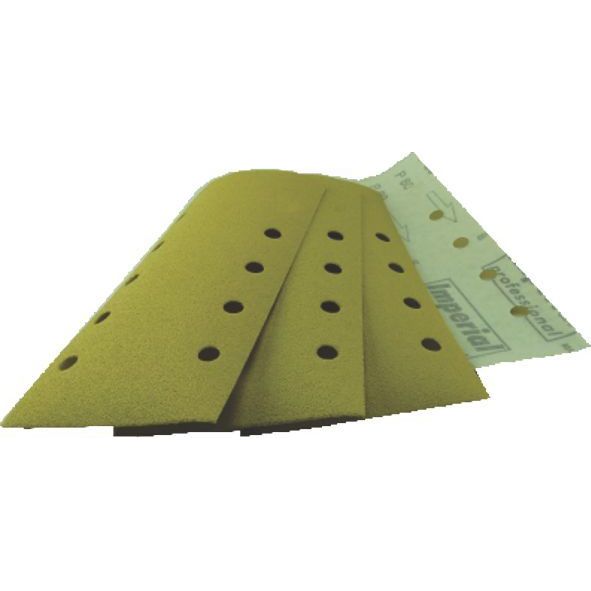 PFERD - Velstick Paper Sheet 8 Hole I-CAR Aluminium Oxide Stearated "C Weight Paper 93 x 178mm I-CARV 80 Grit | 75600629 50