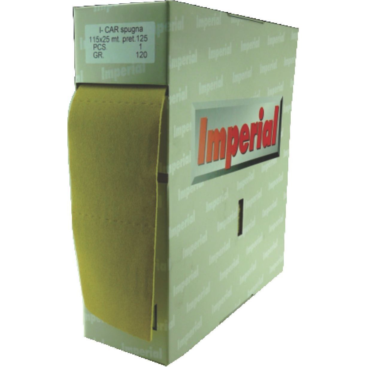 PFERD - Sponge Roll - Aluminium Oxide Stearated I-CAR/S C Weight 115mm x 25m 240 Grit | 75600653 1