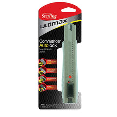 Sterling Sterling Commander 25Mm Silver Metal Auto-Lock Cutter |760-1