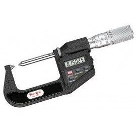 Starrett - Elec. Dig. Screw Thread Comparator Mic 0-1in (0.25mm) Range | 760FL
