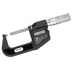 Starrett - Elec. Dig. Screw Thread Comparator Mic 0-1in (0.25mm) Range | 760FL