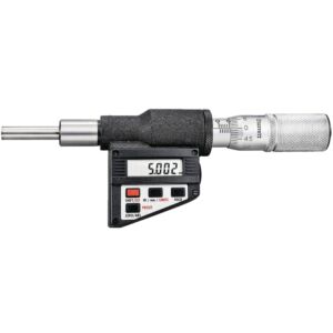 Starrett - Elec. Dig. Mic Head w/Output 0-25mm (0-1in) Carbide Face | 762MEXFL-25