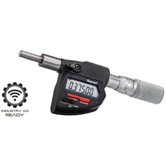 Starrett - Elec. Dig. Mic Head w/Output 0-1in (0-25mm) Carbide Face | 762XFL