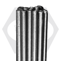 Brighton Best - 1"-8x3' BSW - IMPERIAL MILD STEEL THREADED ROD ZINC BSW | 777591