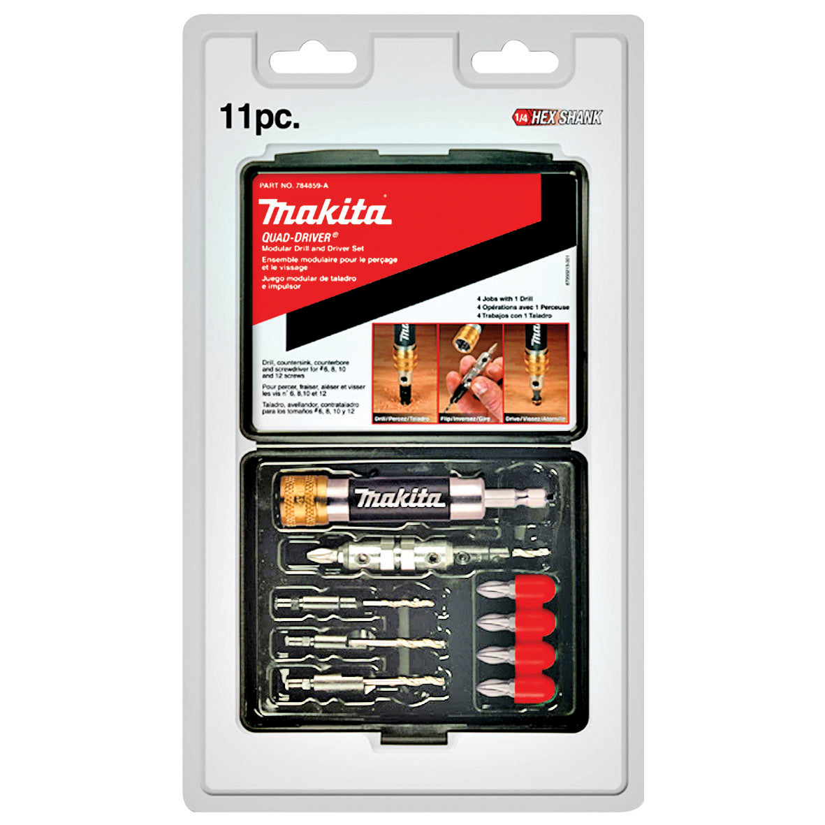 Makita Industrial Quad Driver Set  Built for Performance | SKU 784859-A