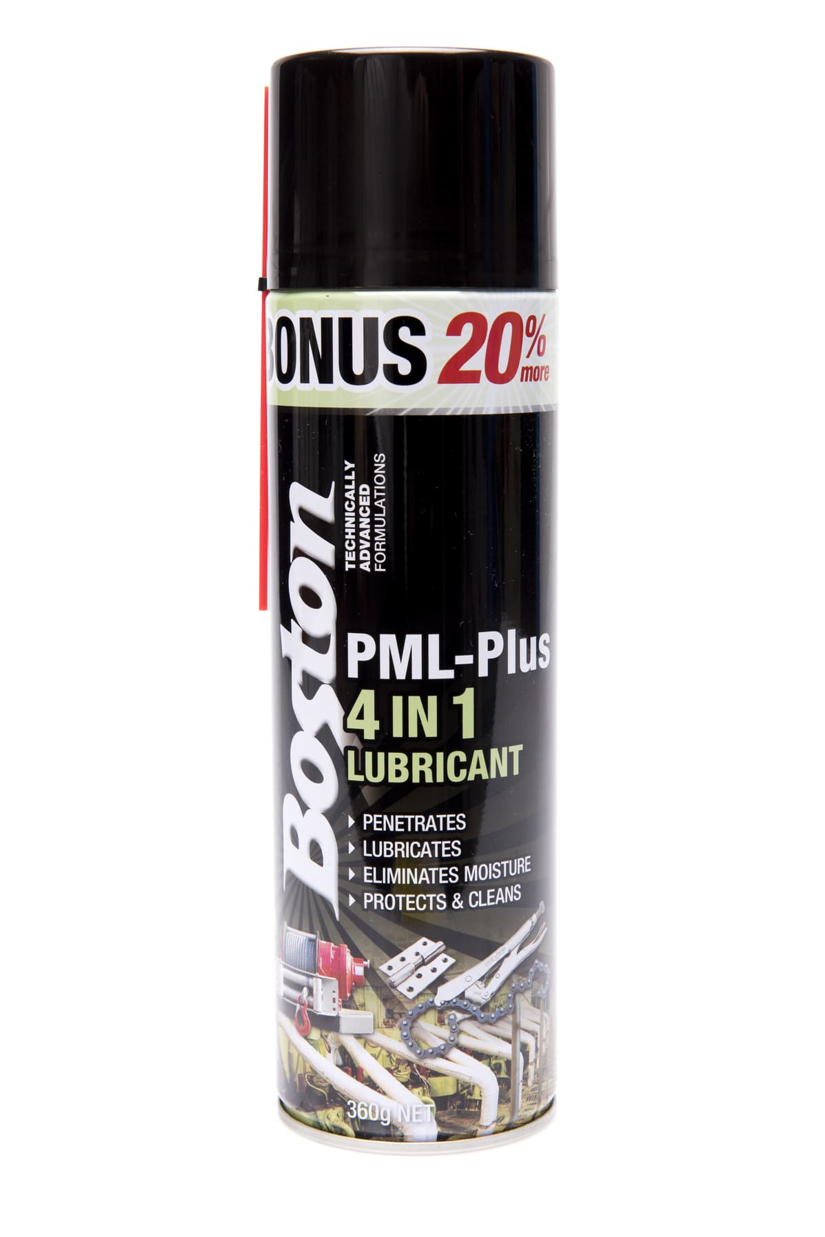 Boston - Pml-Plus 4 In 1 Lube 360gm - 2 Way Straw | 78632