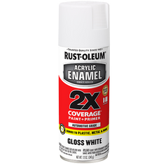 Rust-Oleum  - 2X Top Coat Gloss White - Spray 311g | 271919