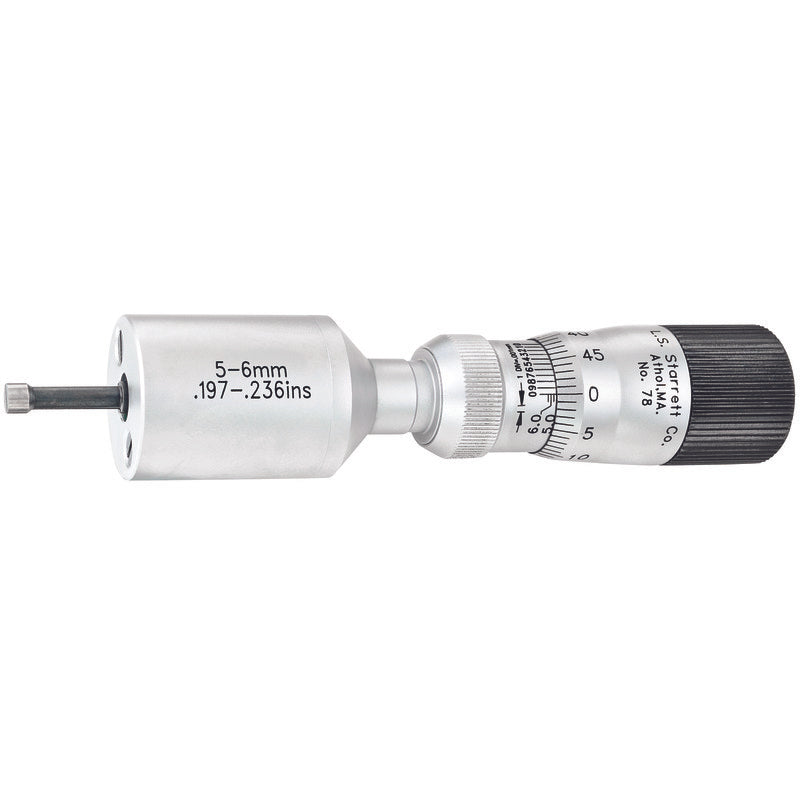Starrett - MICROMETER- INSIDE 5-6MM RANGE | 78MXTZ-6